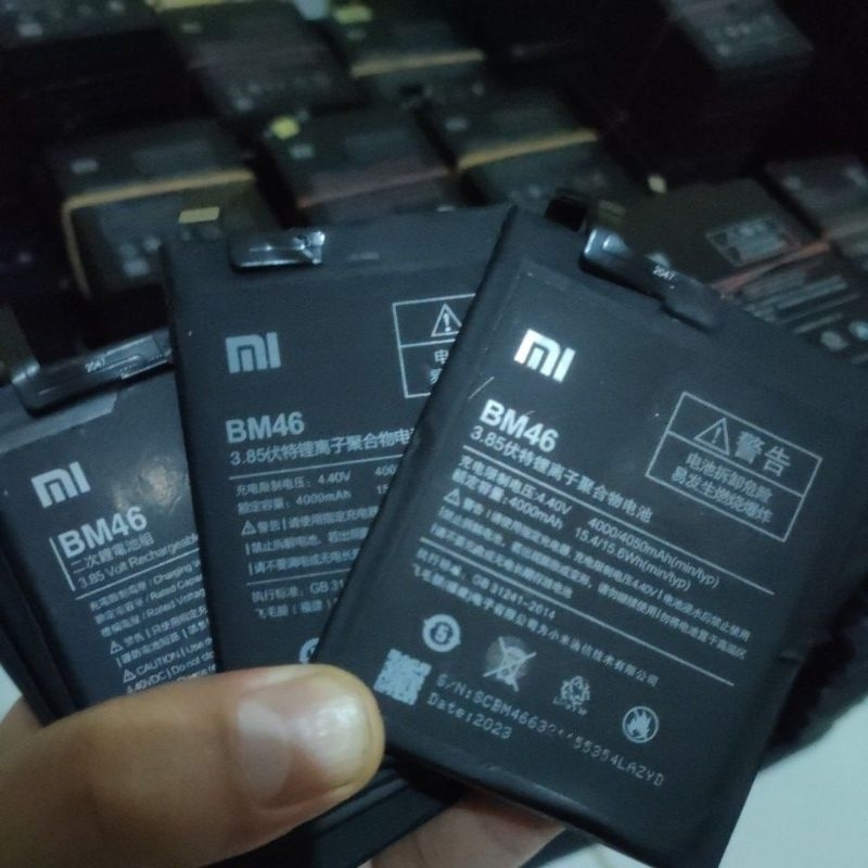 Batre Baterai Xiaomi Redmi Note 3 Note 3Pro BM46