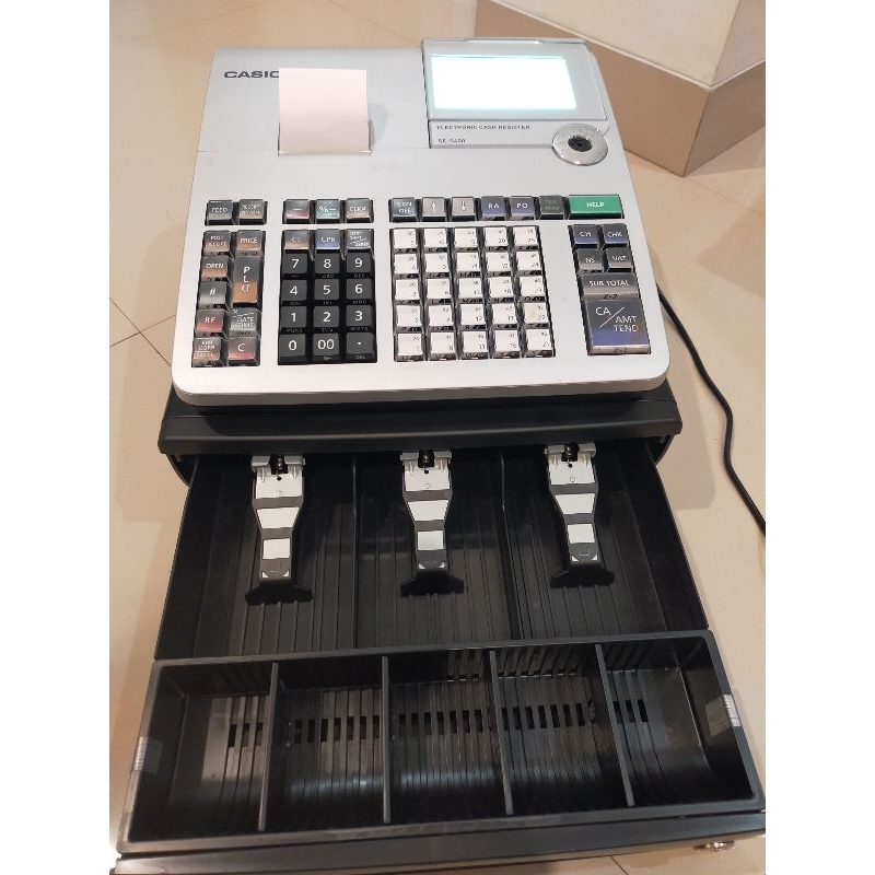 mesin kasir casio SE S400 preloved