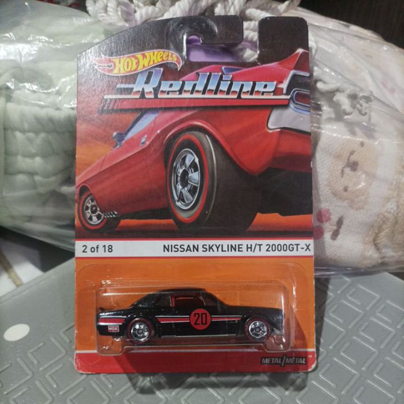 Nissan Skyline H/T 2000GT-X Hotwheels Redline