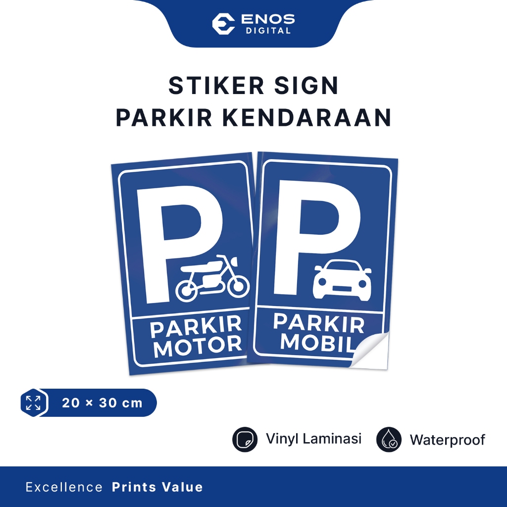 

Stiker Tanda Parkir Stiker Area Parkir Motor Mobil Sepeda Stiker Penanda Parkir Anti Air