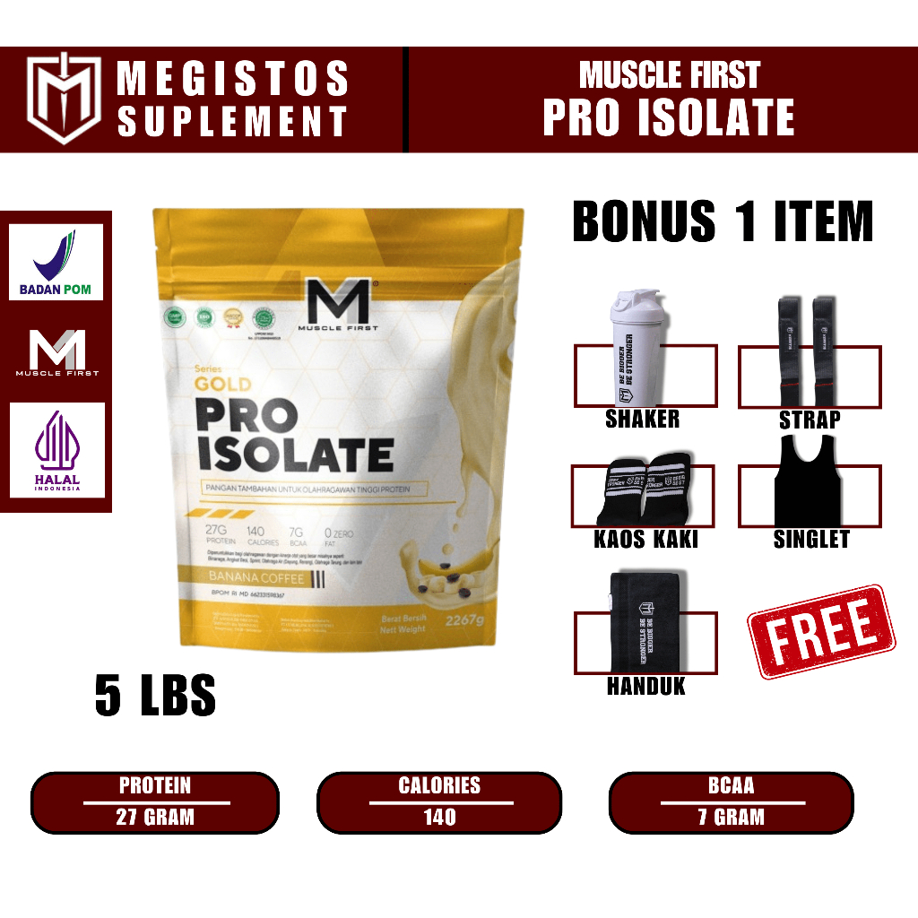 Muscle First Pro isolate 5lb