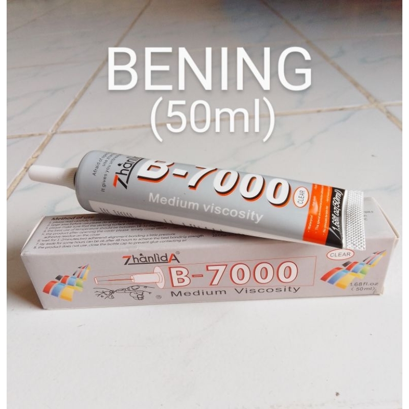 

lem LCD touchscreen ZHANLIDA T-7000 (50ml) (dengan. warna hitam/ beningr