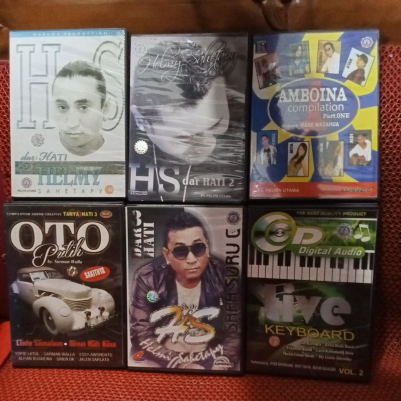 SALE SALE SALE VCD KARAOKE BEST LAGU"KOMPILASI POP AMBON 100% ORIGINAL Bebas pilih judul yang di ing