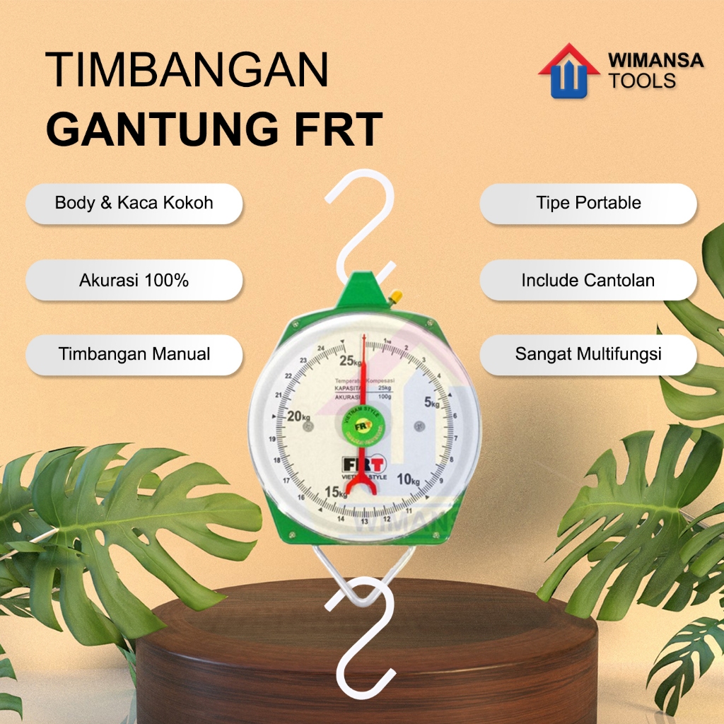 WMS-TIMBANGAN GANTUNG FRT 25 KG