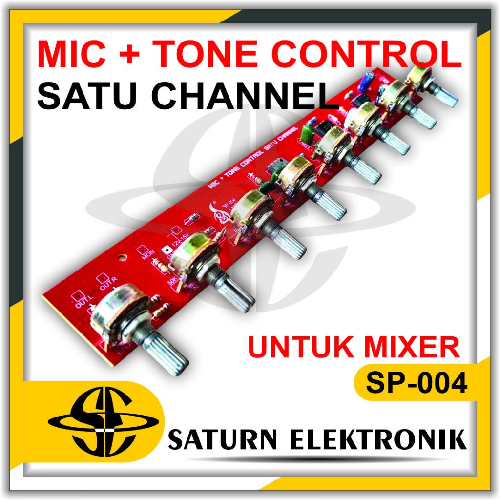 Kit Mic & Tone Control SP-004