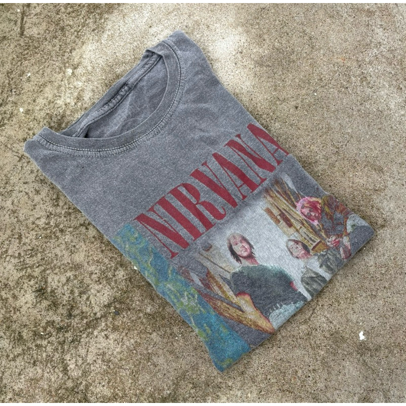 Tshirt Band Grunge Nirvana (Nevermind)