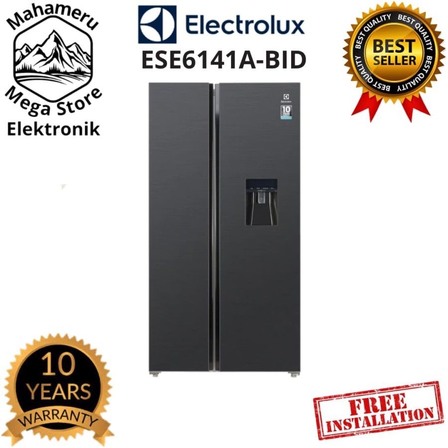 Kulkas Electrolux ESE6141A-BID 606L Kulkas Side By Side