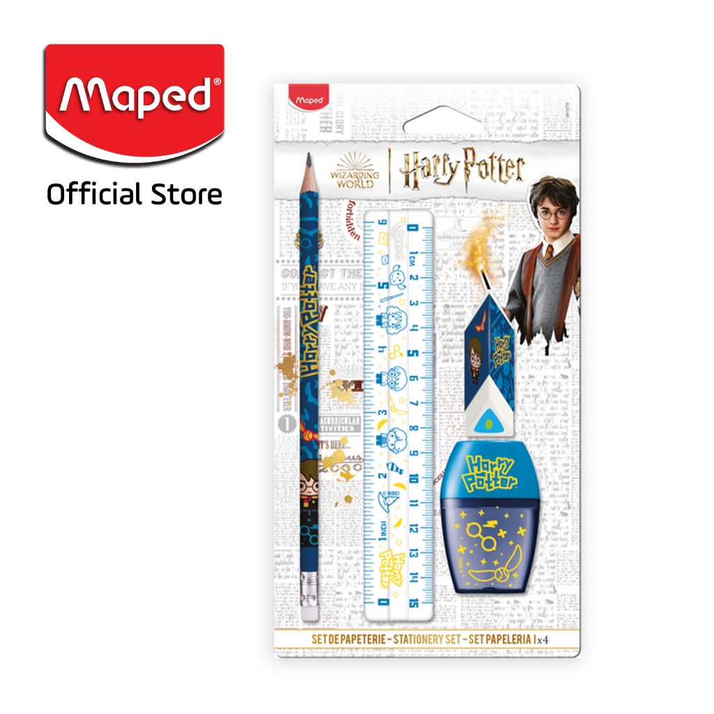 

Maped Harry Potter Stationery Set – Set Alat Tulis Anak Desain Harry Potter