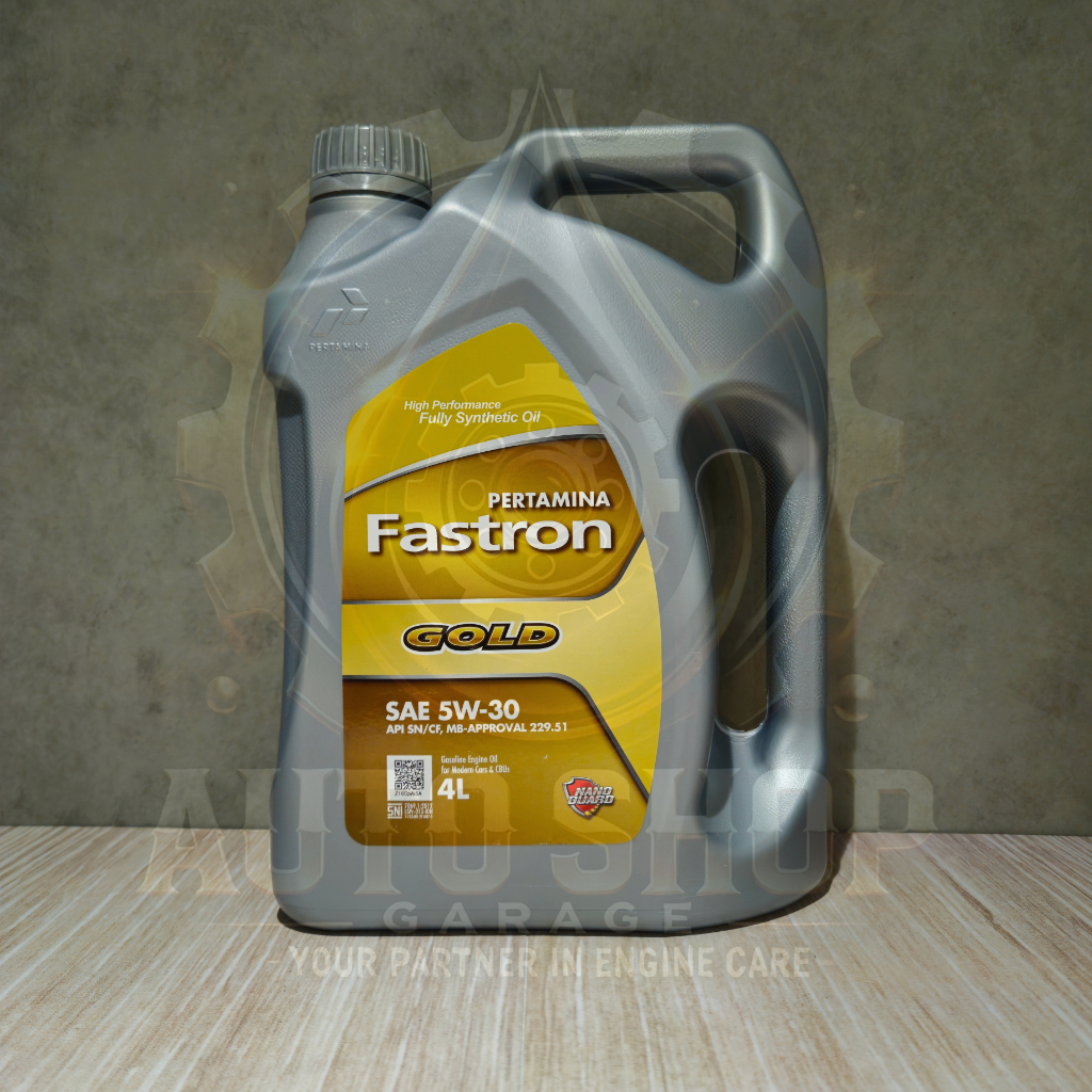 Pertamina Fastron Gold 5w-30 4 Liter/1 Galon - Oli Mobil Original
