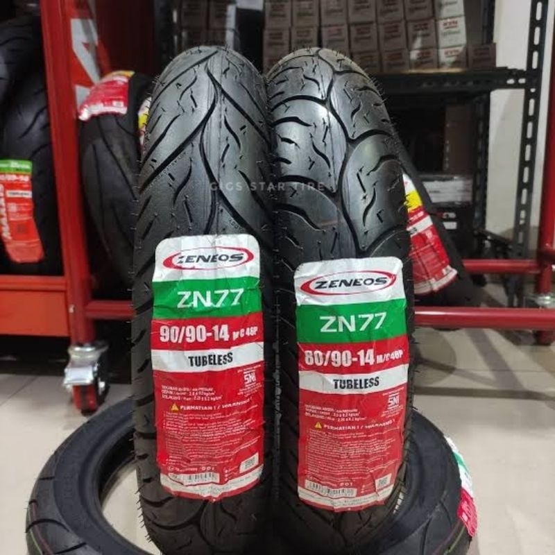 Ban Matic Zeneos ZN77 80/90, 90/90 Ring 14 Tubeless