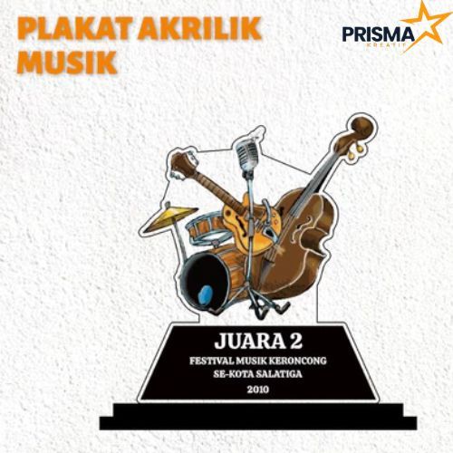 Piala Musik Piala Band Piala Lomba Band Akrilik Custom PIALA MUSIK CUSTOM AKRILIK