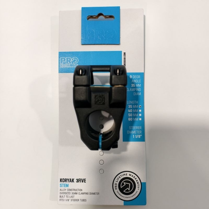 STEM MTB KORYAK 35MM Stem Pro oversize stem MTB Am enduro