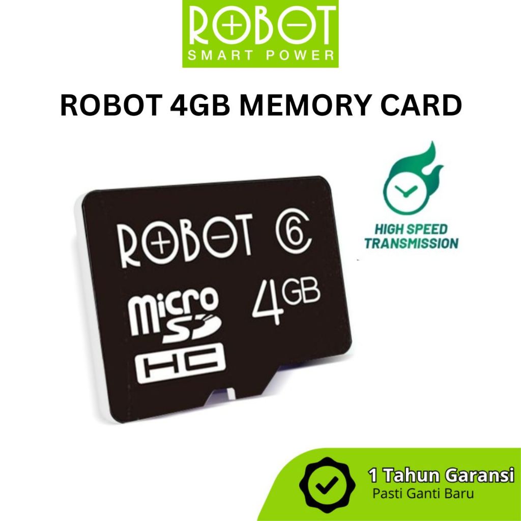 ROBOT Tf Memory Card 4G Tf With Package