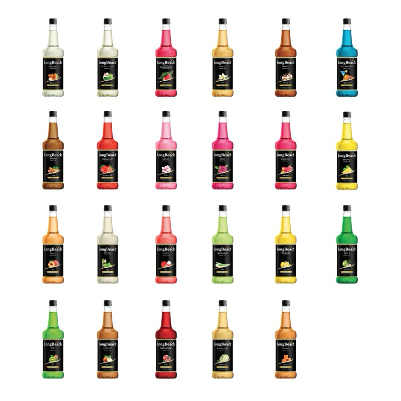 

Longbeach Syrup (Refreshing Fruit, Sweet and Creamy, Floral Series)
