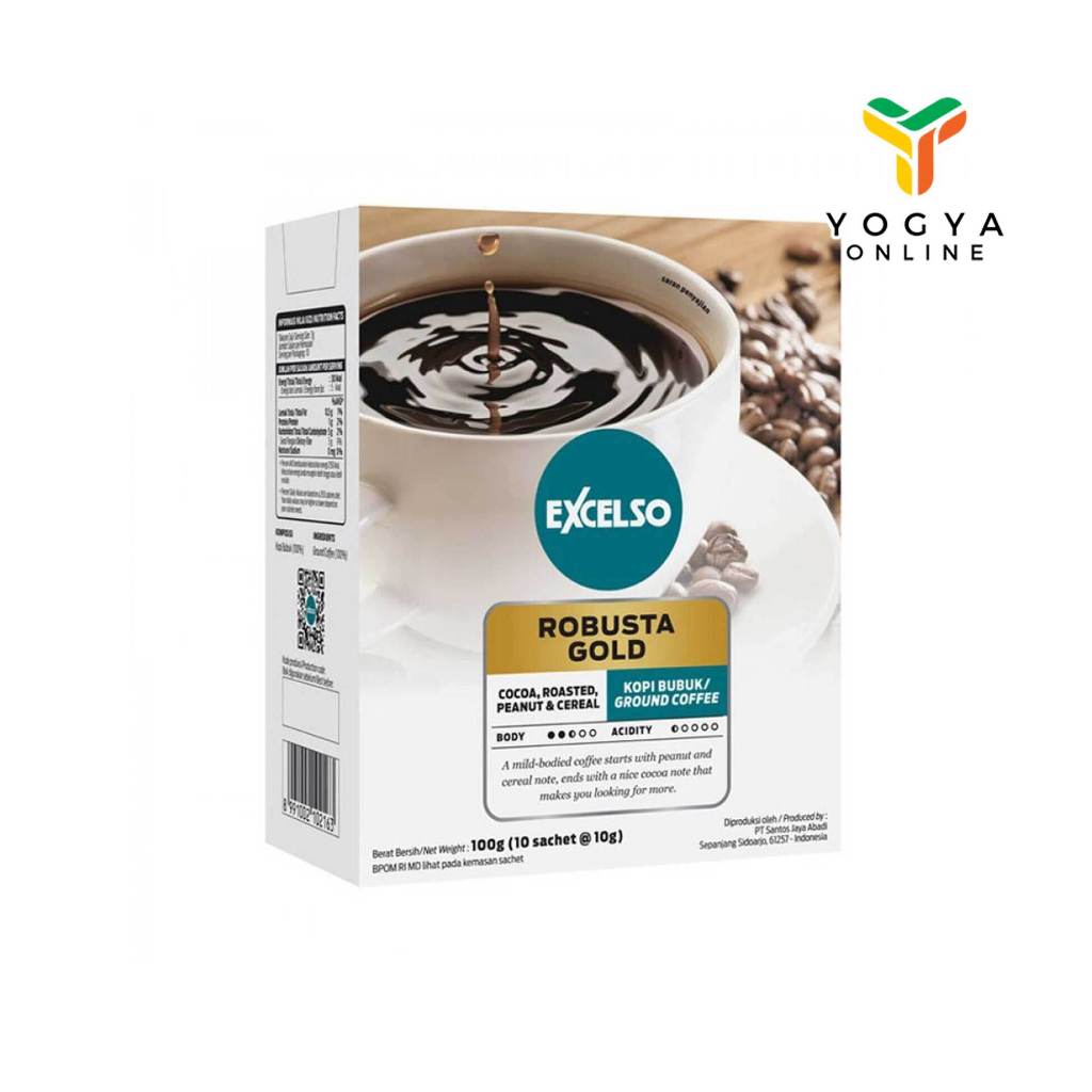 

Excelso Robusta Gold Box 10X10Gr