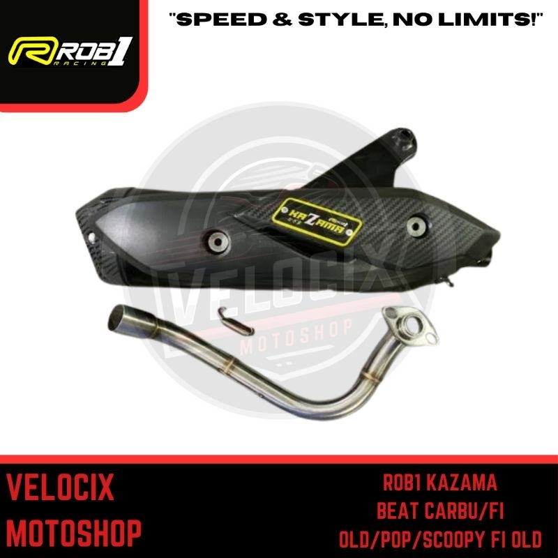 KNALPOT ROB1 KAZAMA MIO/BEAT/SCOOPY