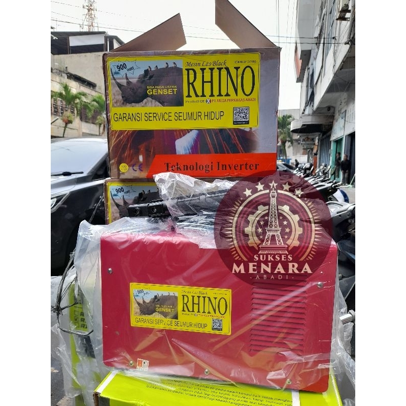 Rhino Mesin Las Listrik 900 WATT MMA-120 A