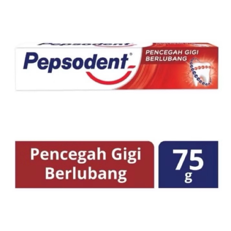 Pasta gigi pepsodent 75 gr/Pasta Gigi Pepsodent White 75 gr/PEPSODENT WHITE PASTA GIGI 75g/PASTA GIG