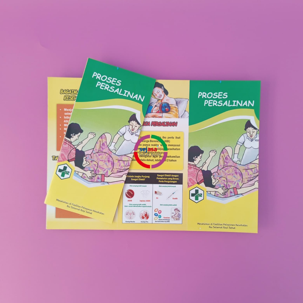 

Leaflet Proses Persalinan | Brosur Kelahiran - Brosur