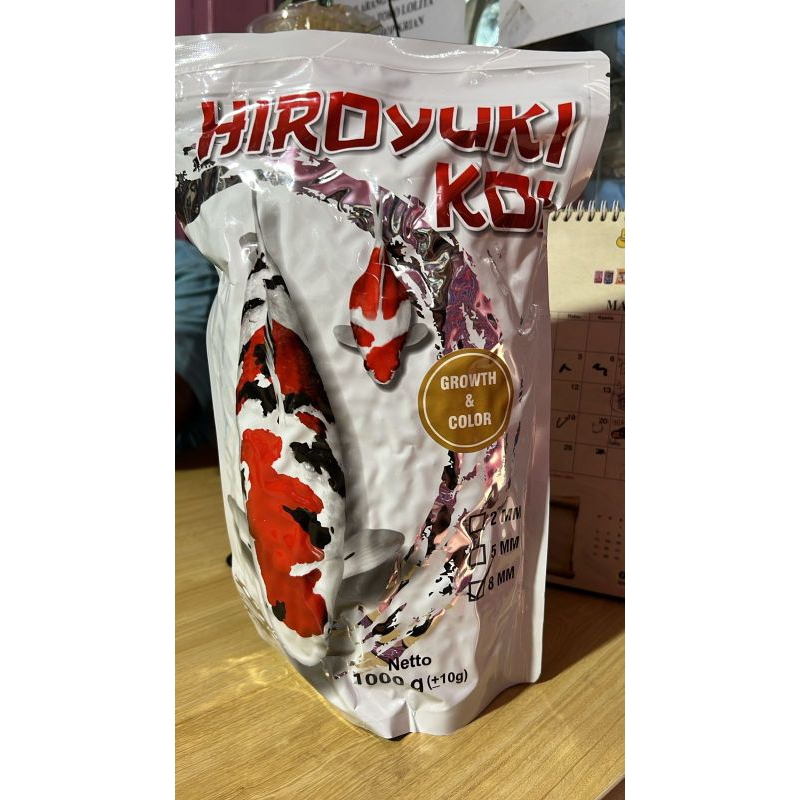Pakan ikan koi / hiroyuki koi growth & color