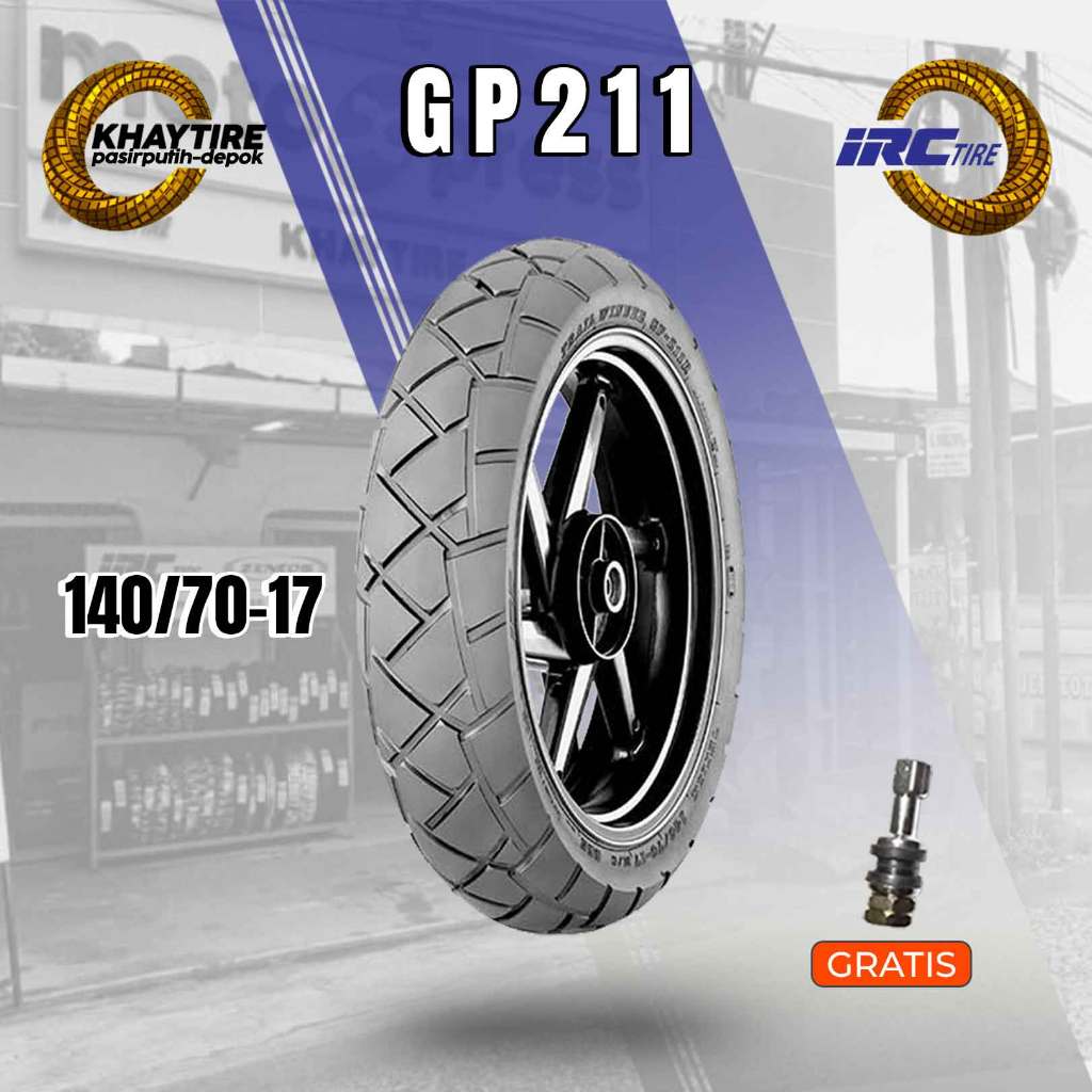 Promo Ban Motor Yamaha XSR155 IRC GP-211 R 140/70 Ring 17 Tubeless