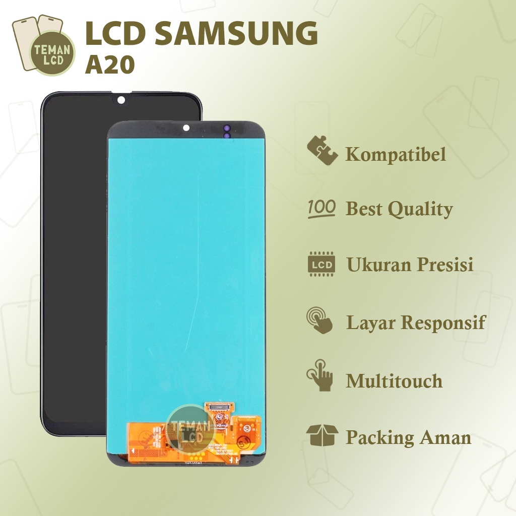 LCD Samsung A20 (A205) - Original 100% Fullset Touchscreen