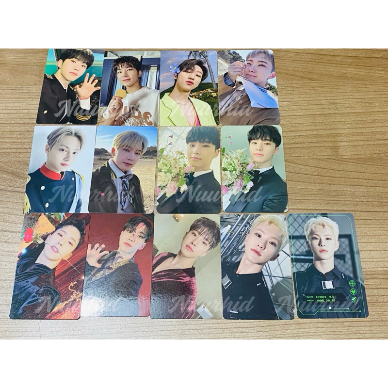 [READY STOCK] PC Photocard seventeen jun hoshi wonwoo the8 (pc hoshi hiksrot dan pilot masih ada har