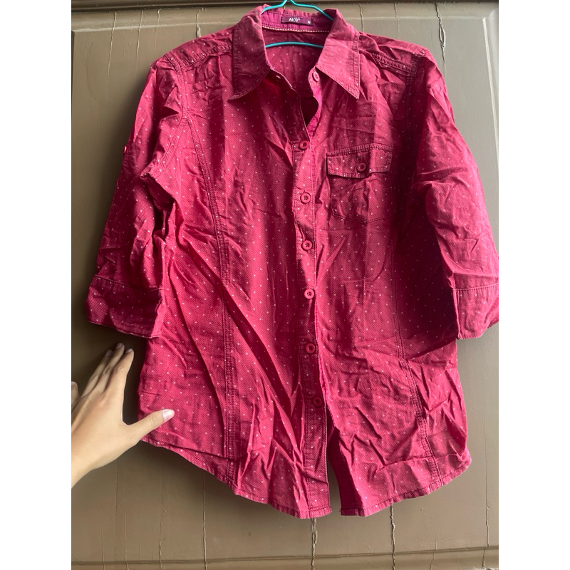 preloved kemeja ako wanita