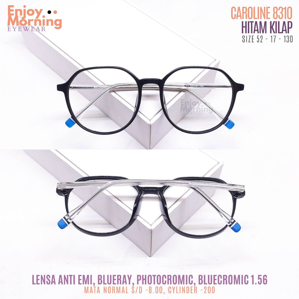 Kacamata Minus Wanita -025 s/d -8 Silinder -2 Anti Radiasi Blueray Photocromic Bluecromic Kacamata W