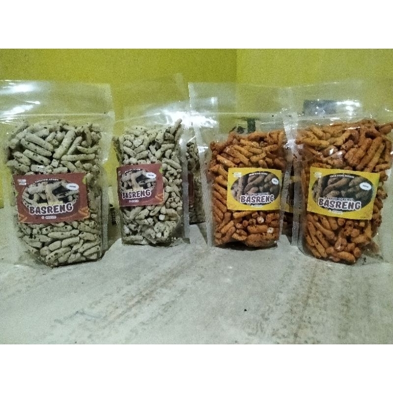 

Basreng Pedas dan Original