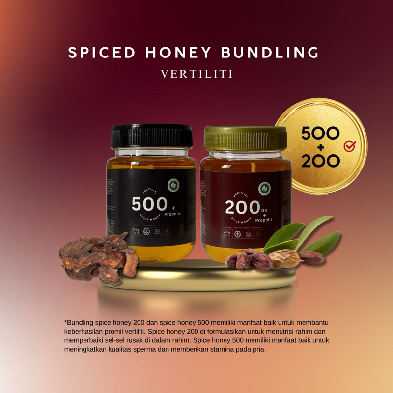 

Spice Honey Bundling 200 & 500 Vertiliti