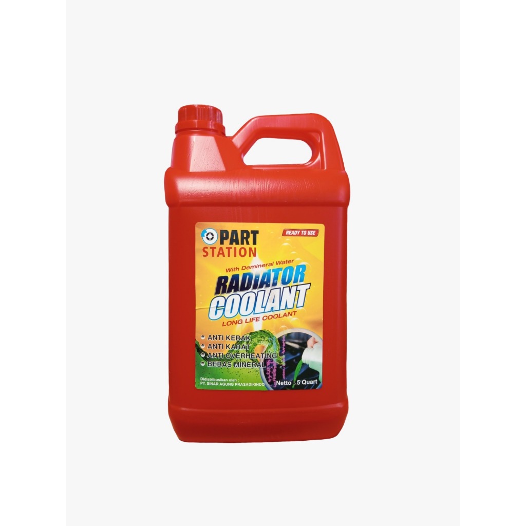 RADIATOR COOLANT 5 LITER MERAH