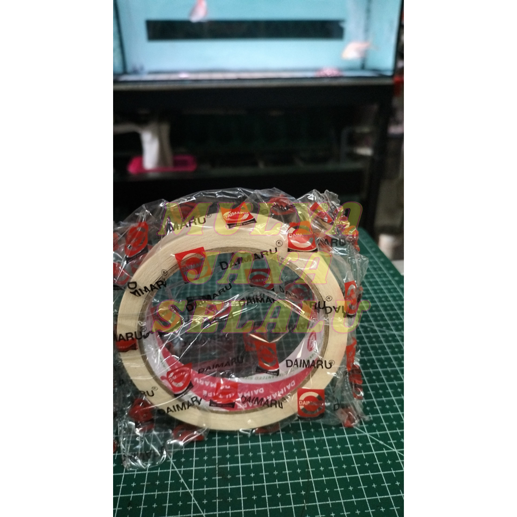 

LAKBAN KERTAS DAIMARU 1 INCHI 25MM XMASKING TAPE