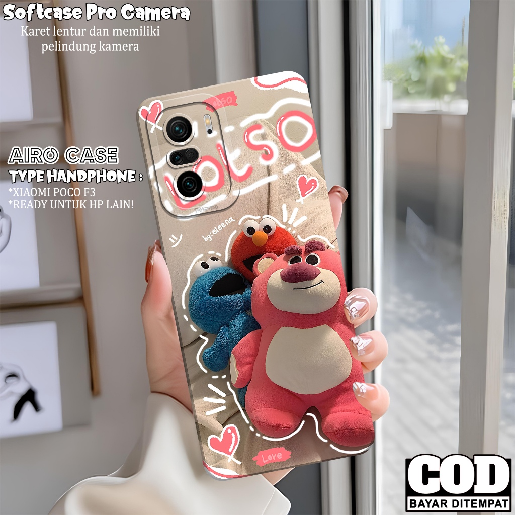 Case XIAOMI POCO F3 - Softcase  XIAOMI POCO F3 - Fashion Case KARTUN - Casing XIAOMI POCO F3 - Softc