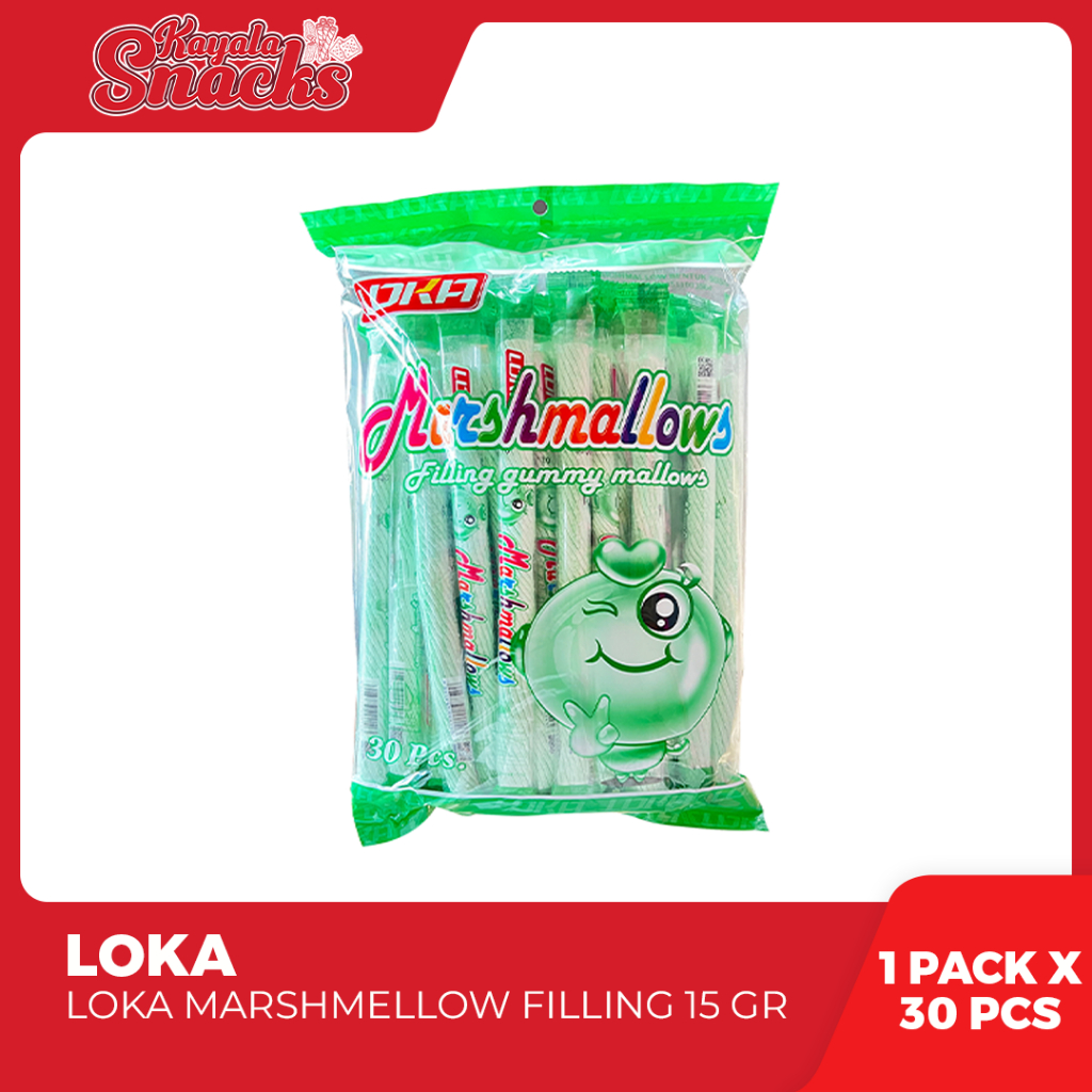 

LOKA Marshmellow Filling 15 gr - 1 Pack x 30 Pcs