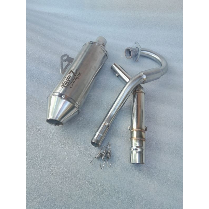 1 set knalpot racing GP7  crf 150l,crf230,xr200,xr 150 muffler pipe klx 150 s l g bf  norifumi_fmf f