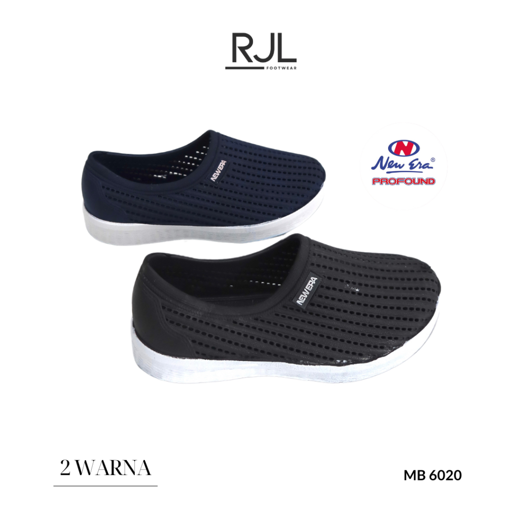 Sepatu Kerja Karet Pantofel Selop Pria New Era MB6020