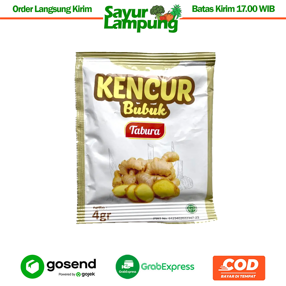 

Tabura Kencur Bubuk 4 Gr - Sayur Lampung