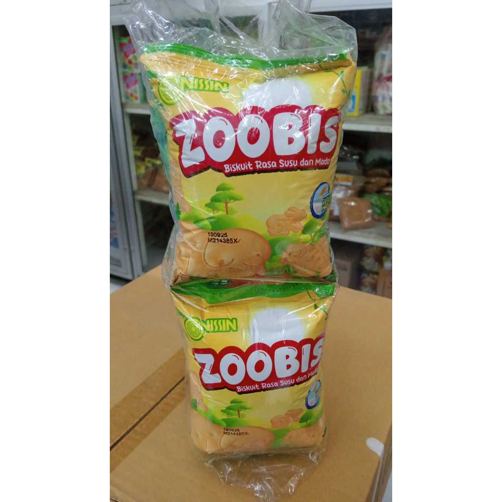 

Nissin Zoobis Rasa Susu Dan Mdu 10x30 Gr Barcode8994251002109