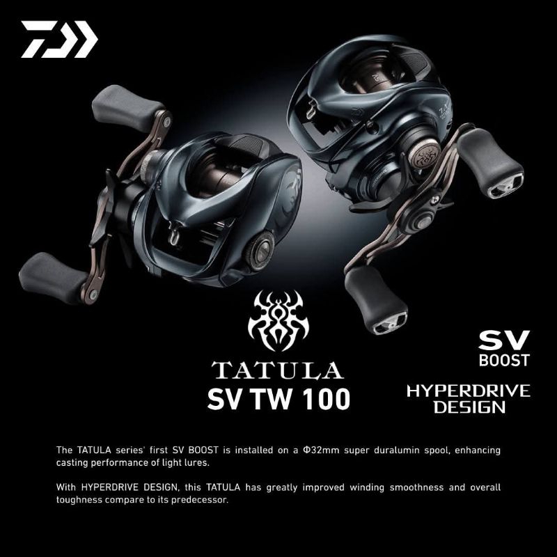 REEL BC DAIWA TATULA SV TW 2020 & 2025 HANDLE KIRI