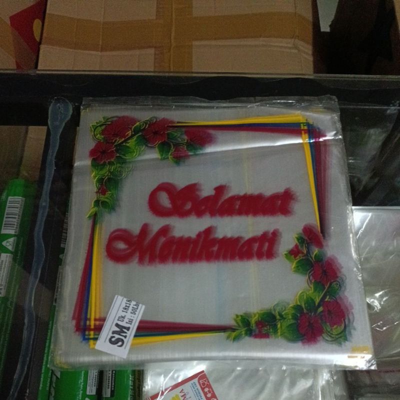 

Opp Samir Selamat Menikmati Uk 18x18/20x20 (Isi 50Pcs)