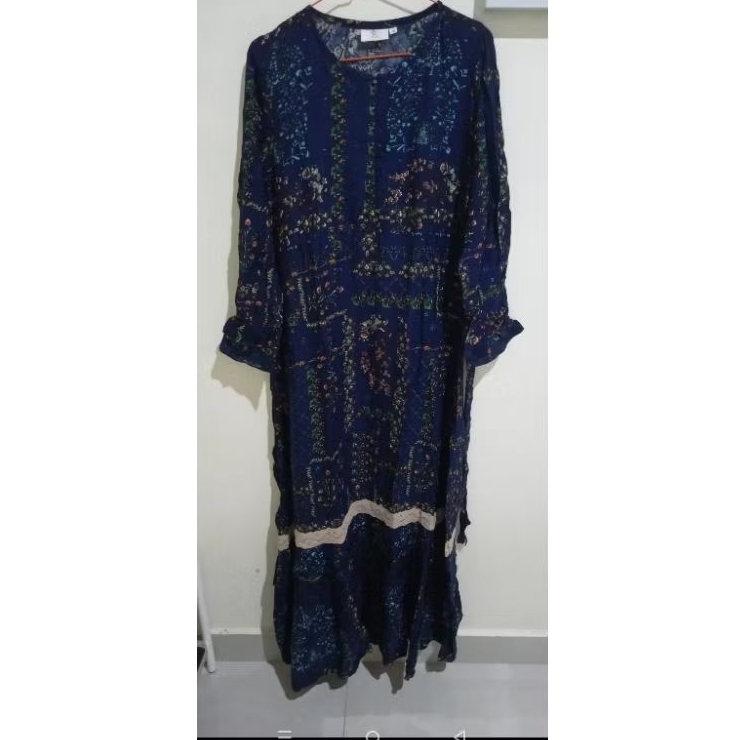 Gamis navy brand Baneska