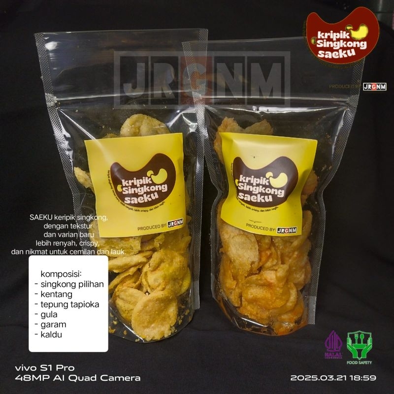

Kripik singkong crispy renyah,gurih,enak dan bergizi