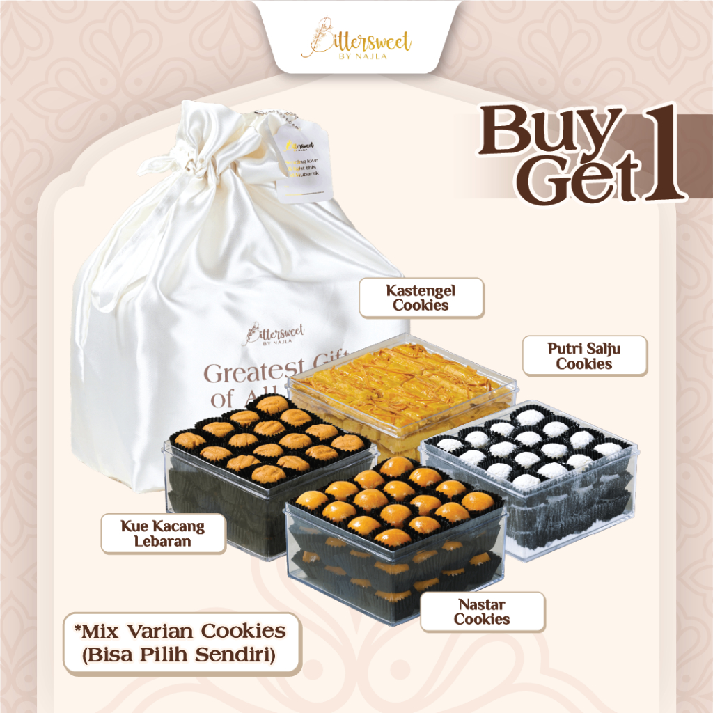 

Hampers Satin - B1G1 Cookies PS ( MIX VARIAN ) ( PILIH VARIAN ) [ Spesial Ramadhan ]