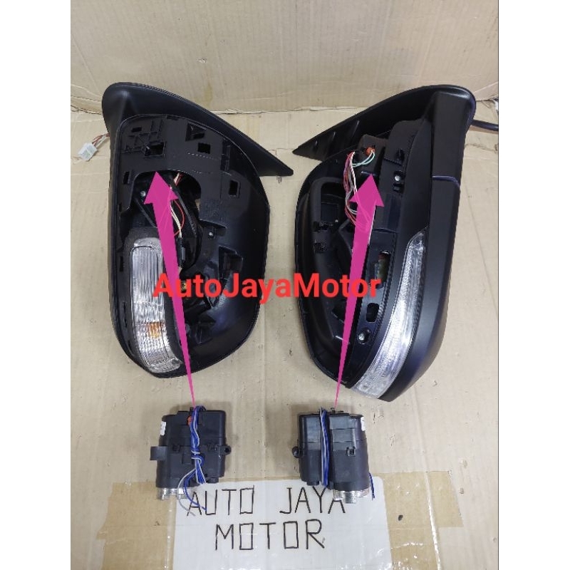 Motor Lipat Retract Spion Toyota Fortuner Hilux Th 2008 - 2022