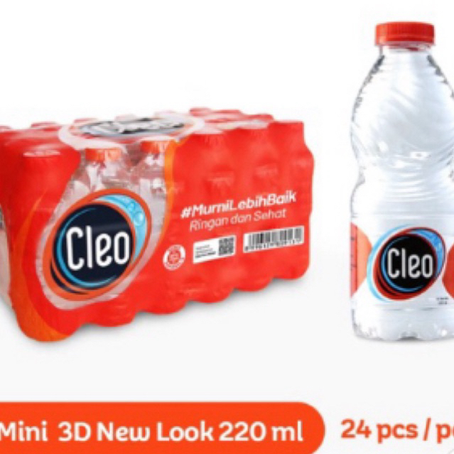 

Super Sale Ramadhan!!! Cleo Smart Mini 220ml isi 24 Botol