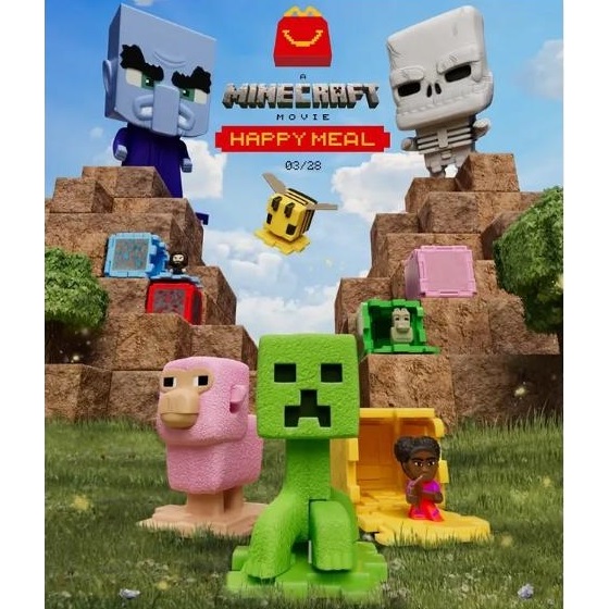 Mainan Anak Hadiah Happy Meal Meals McD McDonald Toy McDonalds Toys McDonald's Baru New Original Ter