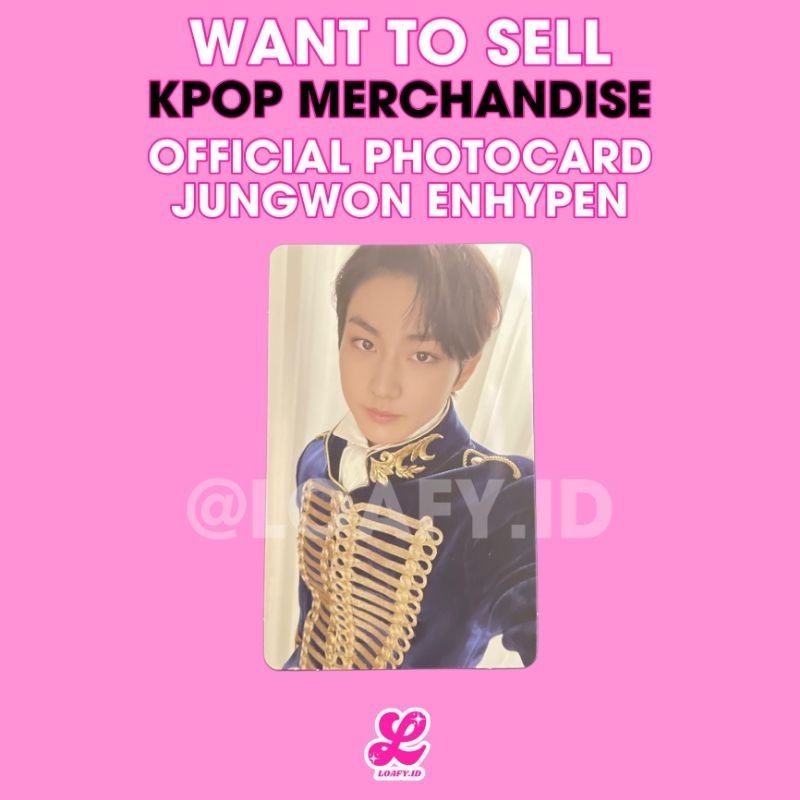 [OFFICIAL] PHOTOCARD ENHYPEN JUNGWON CARNIVAL