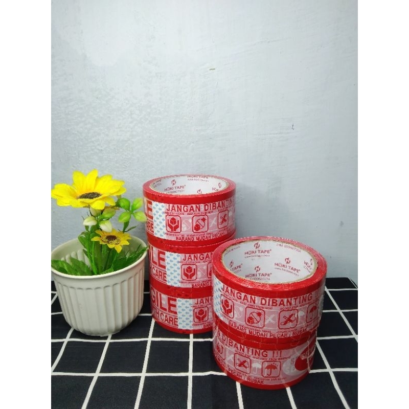 

Promo lakban Fragile 100 yard murah