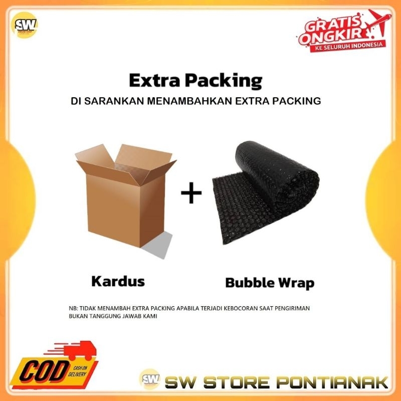 

TAMBAHAN PACKINGAN SAFETY DUS DAN BUBBLE WRAP